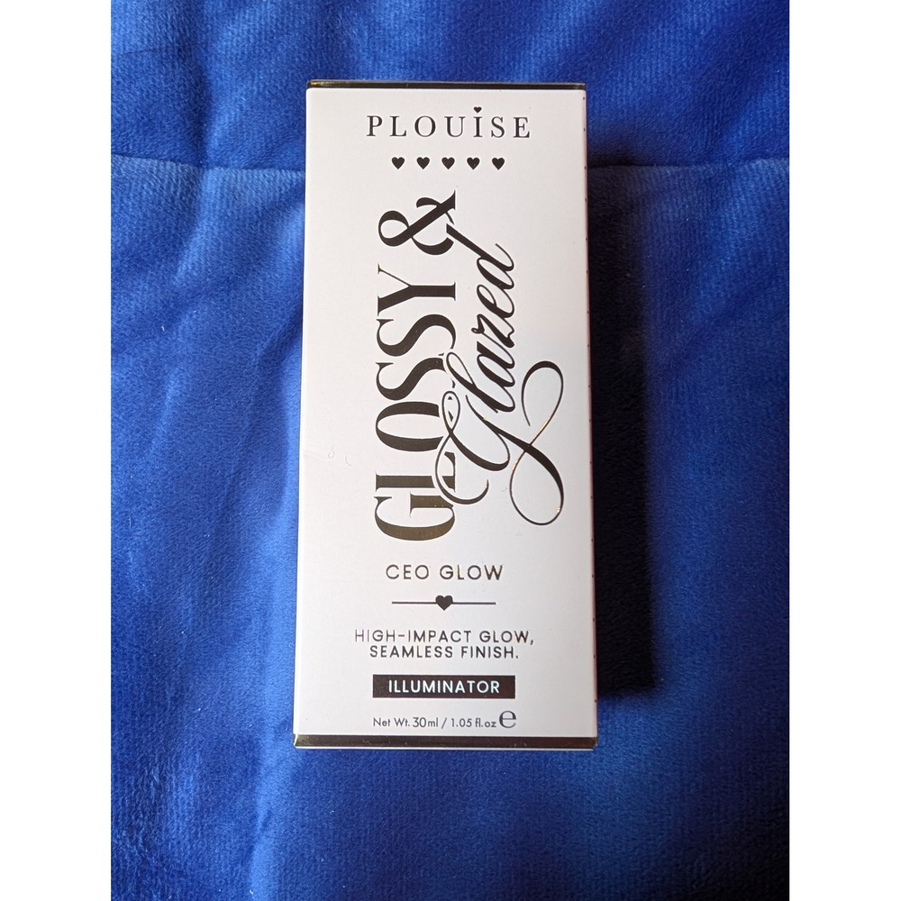 PLouise Glossy & Glazed Illuminator 30ml CEO Glow Liquid Gel High-Impact NWT